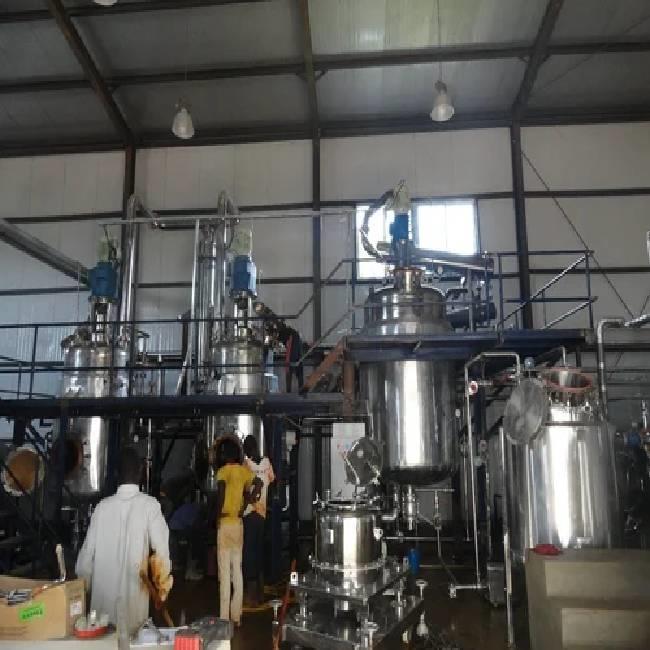 Extraction Plant Capacity 10 tpd