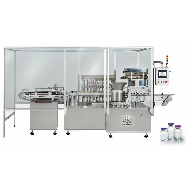 Automatic Vial Filling Machine & Rubber Bunging Machine