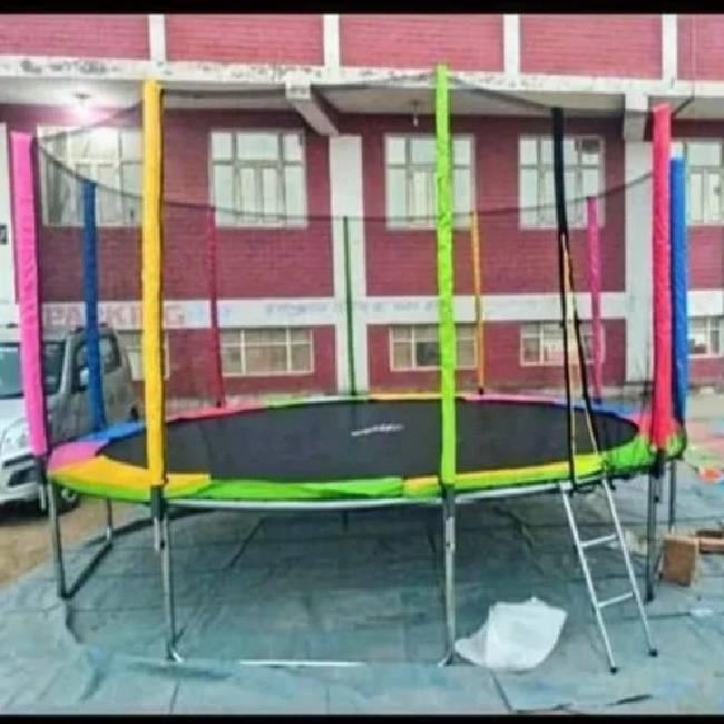 Green 16 Feet GSD Trampoline