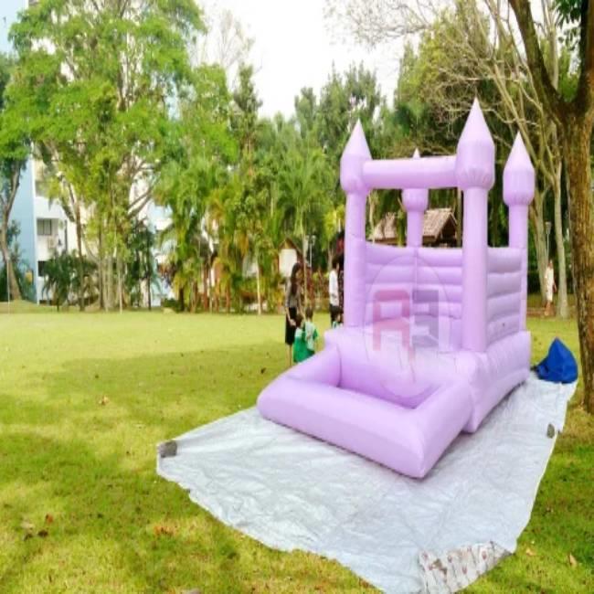 White Bouncy Castle