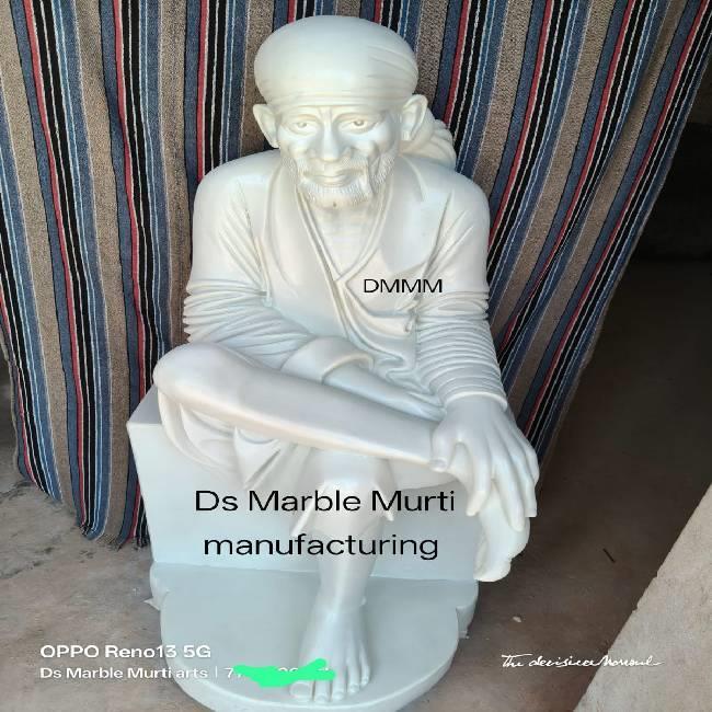 Sai Baba marble Murti 2.5 feet