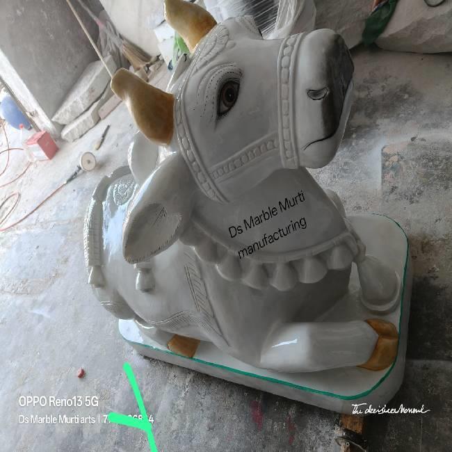 Nandi marble Murti 2 feet