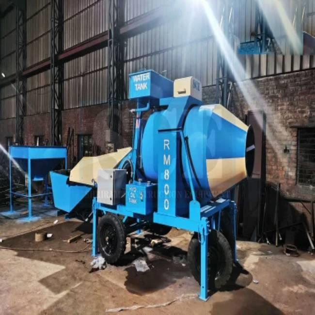 Reversible Drum Concrete Mixer