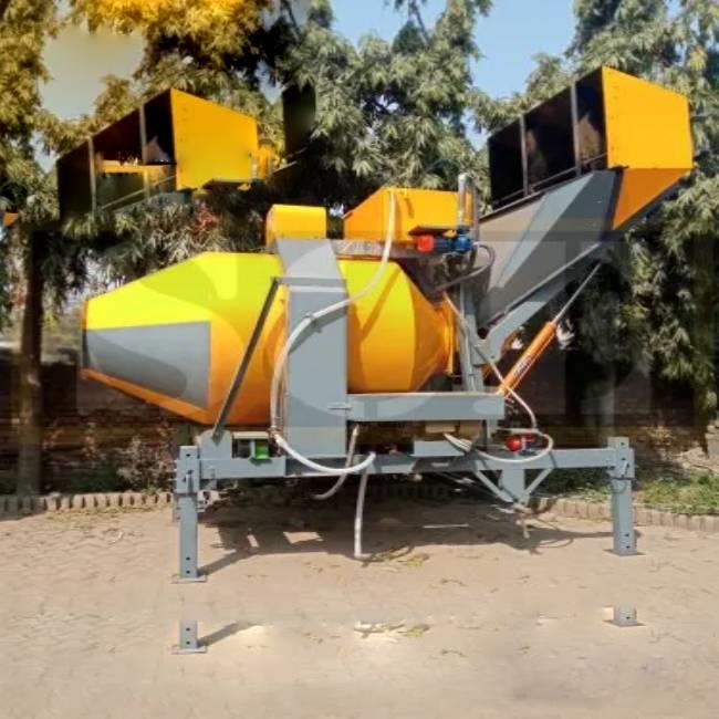 Mobile Reversible Drum Concrete Mixer / RM-1400 / Reverse Drum Mixer