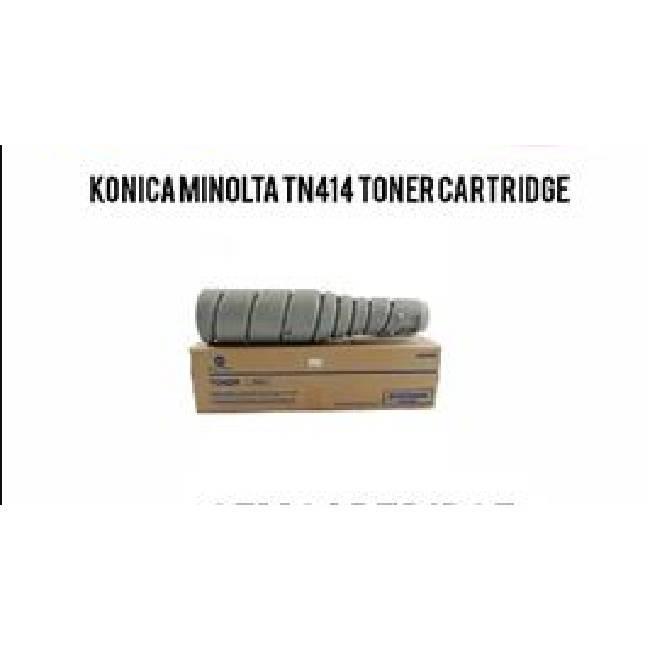 Konica Minolta Original Tn 414 Black Toner Cartridge, Page Yield: 3000 Pages