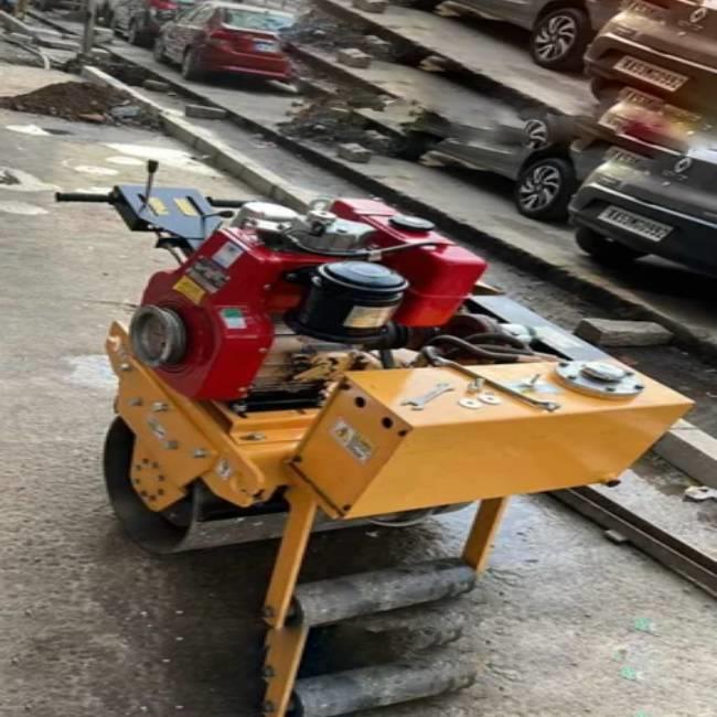 Walk Behind Single Drum Vibratory Roller