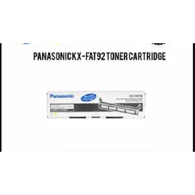 Black Panasonic KX-FAT92 Toner Cartridge, For Printer