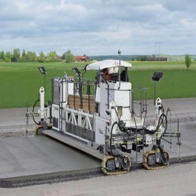 Concrete paver machine