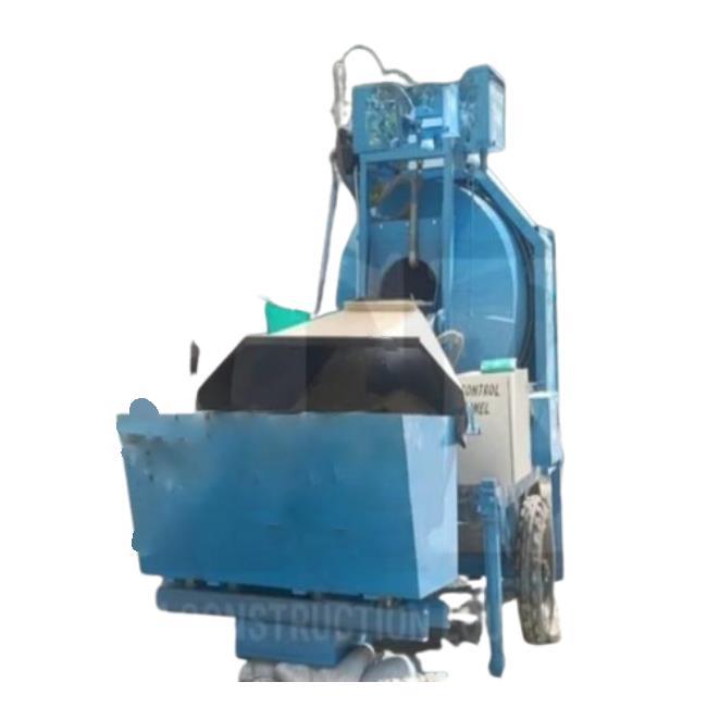 Diesel Mini Concrete Batching Plant RM 1050