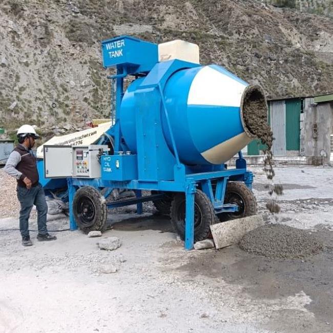 Reverse Drum Concrete Mixer RM 1050