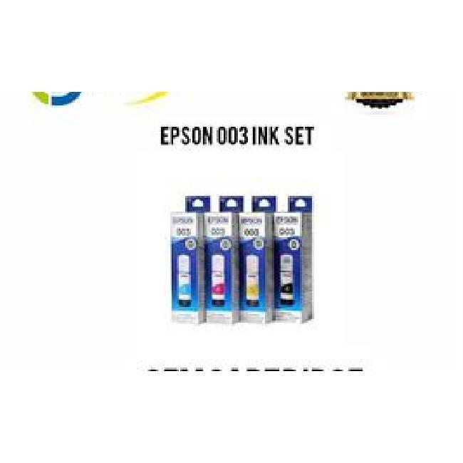 Epson 003 ink cartridge set