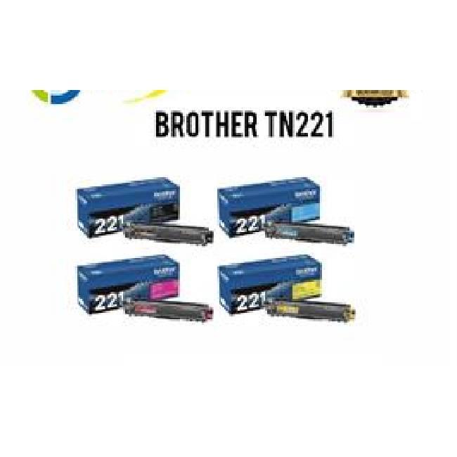 brother tn221 toner cartridge set