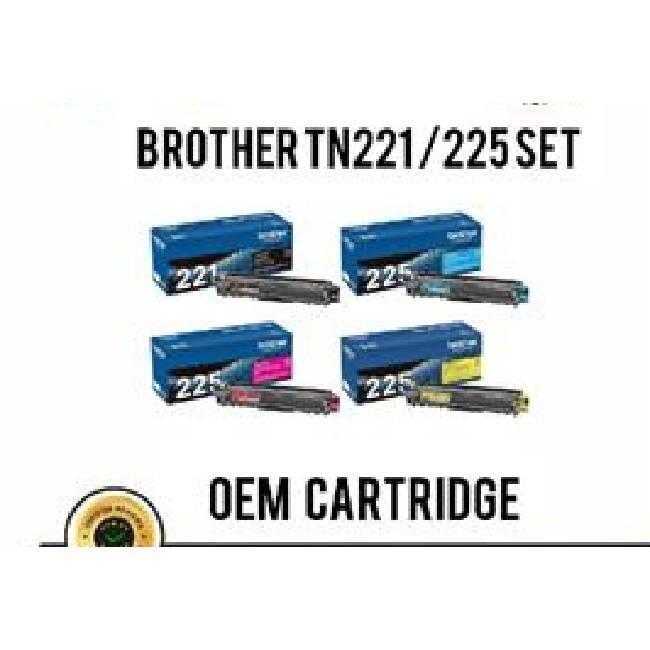 brother tn221/225 toner cartridge