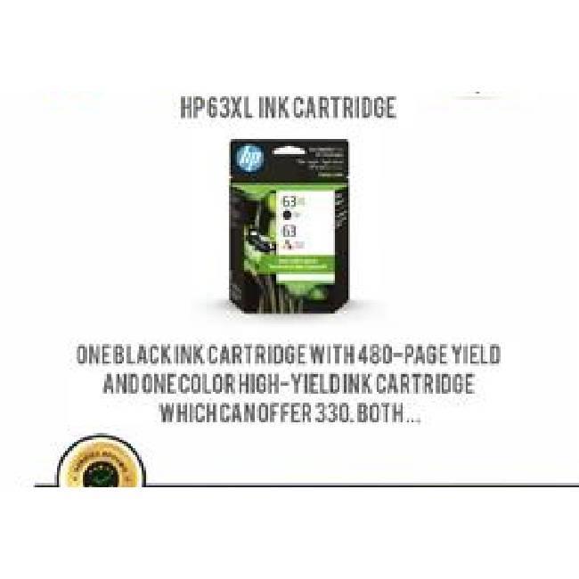 hp 63xl combo ink cartridge