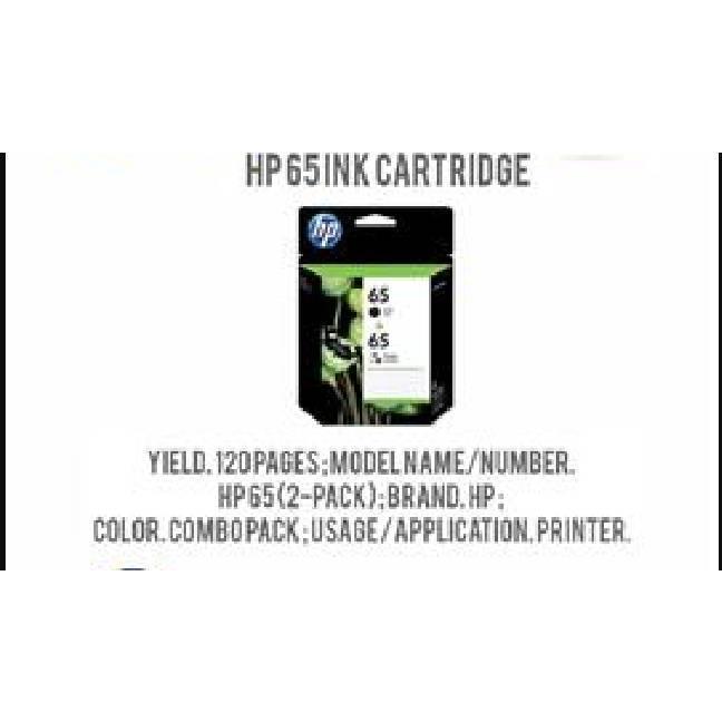 hp 65 combo ink cartridge