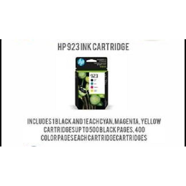 hp 923 set ink cartridge