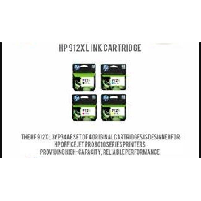 hp 912xl ink cartridge