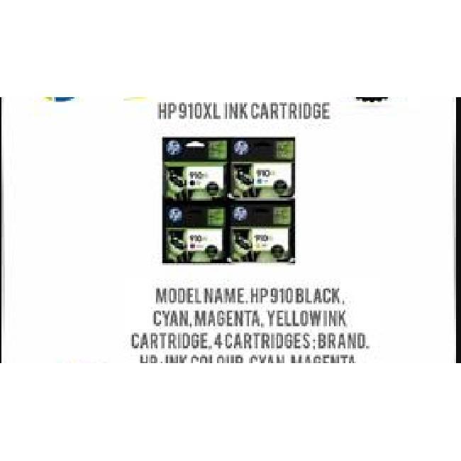hp 910xl ink cartridge