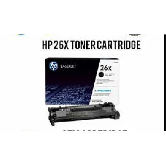 hp 26x toner cartridge black