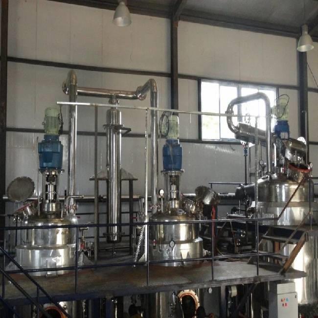 Herbal solvent extraction plant