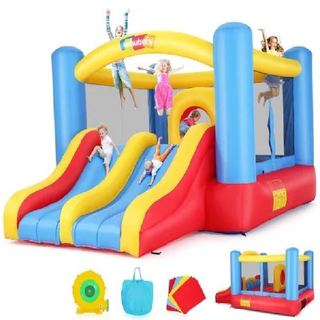 PVC Coated Fabric Inflatable Castle Bouncy