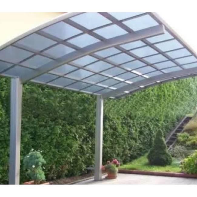 Under Polycarbonate Car Parking