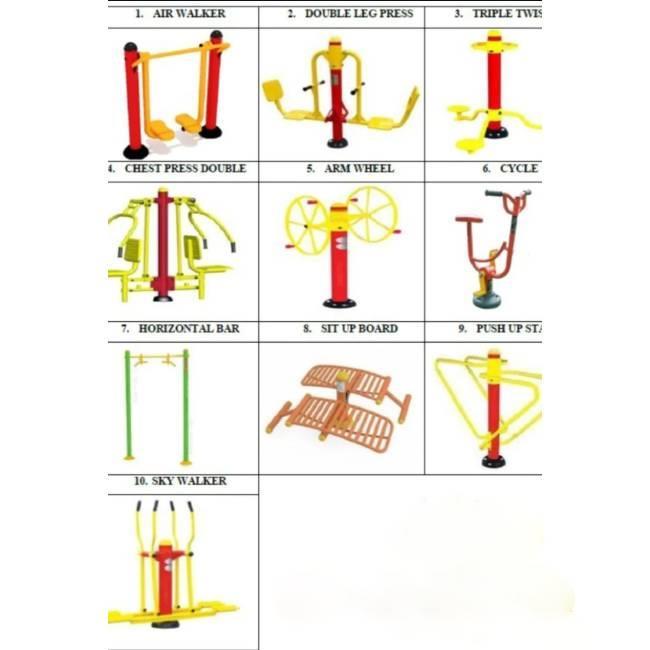 Outdoor Gym Equipments 10 Machine