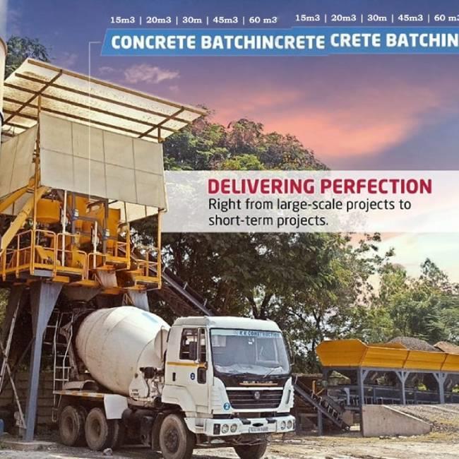 AUTOMATIC CONCRETE BATCHING PLANT