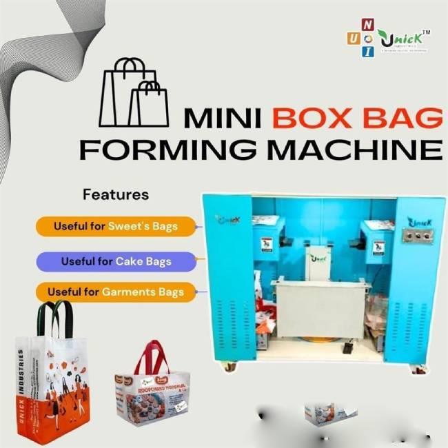 Manual Mini box bag making machine