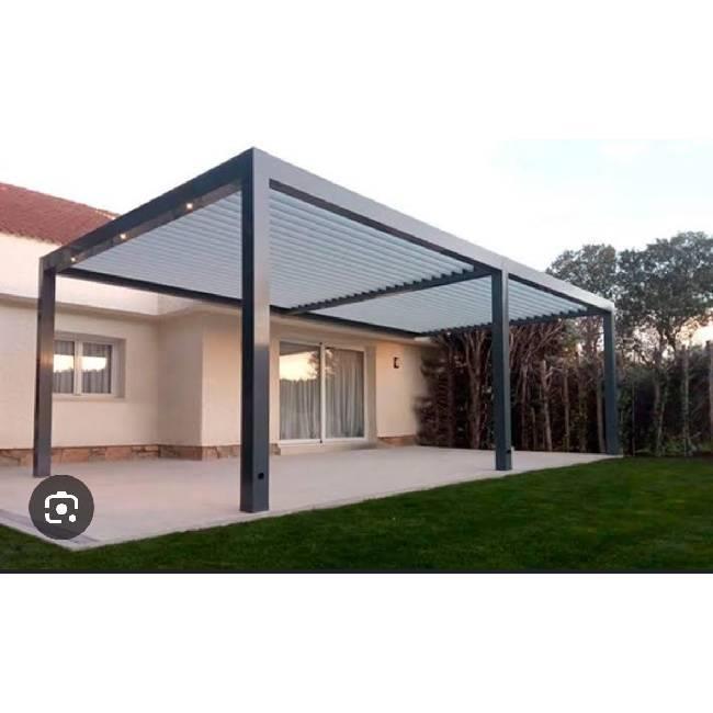 Pergola structure roofing