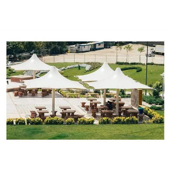 Tensile umbrella structure