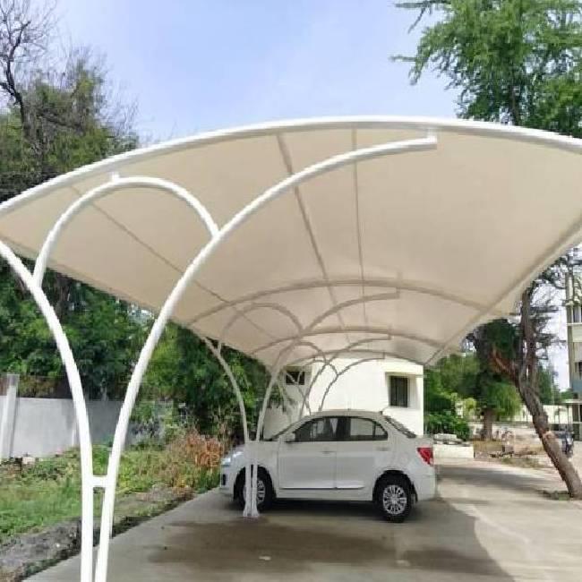 Paint Coated Conical Car Parking Structure