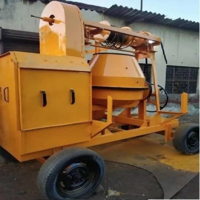 Tilting Type Shree Shakti Mixer Lift With Hopper, Model Name/Number: Ssi- Mx-05, Capacity: 1bag Cement