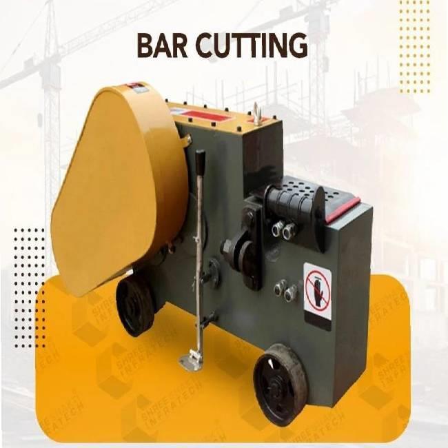 5 hp Three Phase Mild Steel Rod Cutting Machine, For Industrial, Capacity: 32 mm