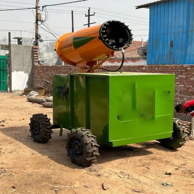 4 Wheel Type Dust Smog Control Machine, Model Name/Number: SSI-SG-01