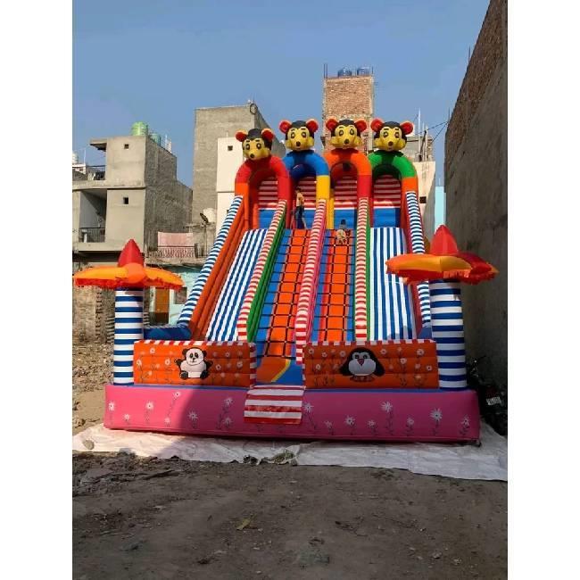 Kid's 4 Line Jumping Bounce Castle