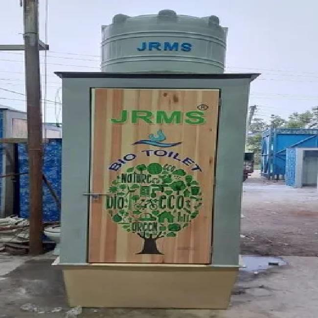 Prefabricated Indian Bio Toilet Cabin With Digester Tank