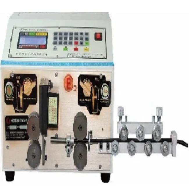 Teflon/Braded Wire Cutting Machine,Hc-515e2 Cable Cut And Strip Machine