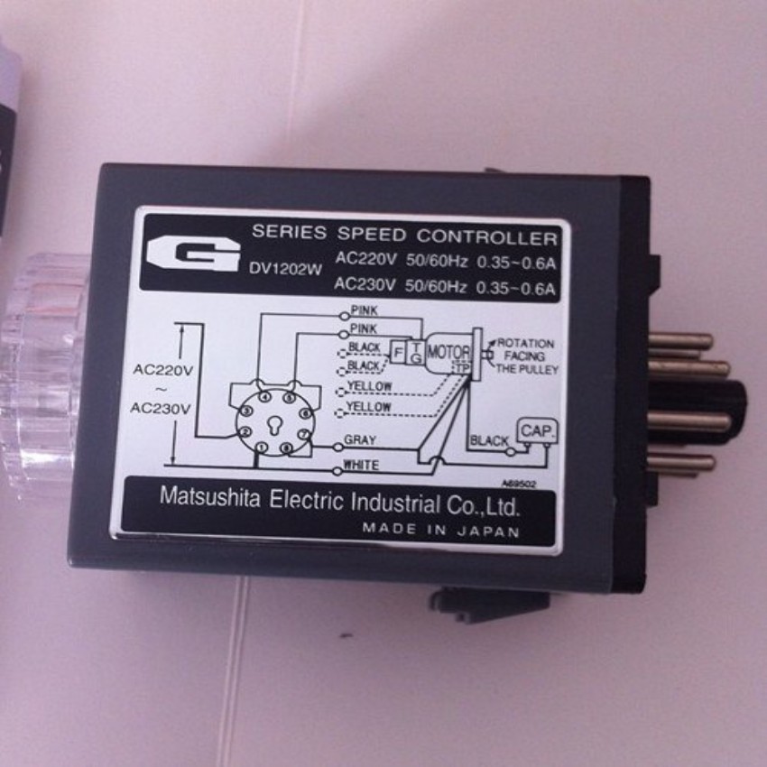 220 V AC DV-1202W Instruction Manual AC Geared Motor Speed Controller