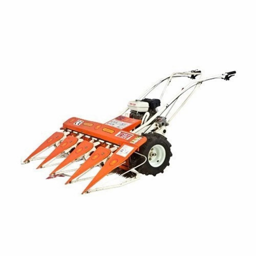 4 Feet Mild Steel Paddy Reaper Machine, 0.5 acres/hr, 4 HP