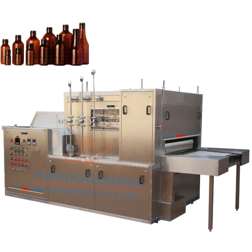 50 Hz Automatic Linear Vial Washing Machine, 5 Cfm