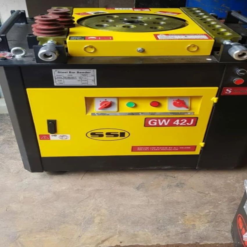 Automatic Bar Bending Machine 40mm, Model Name/Number: Ssi Gw-50, Bar Dimensions: 8mm T0 40 mm