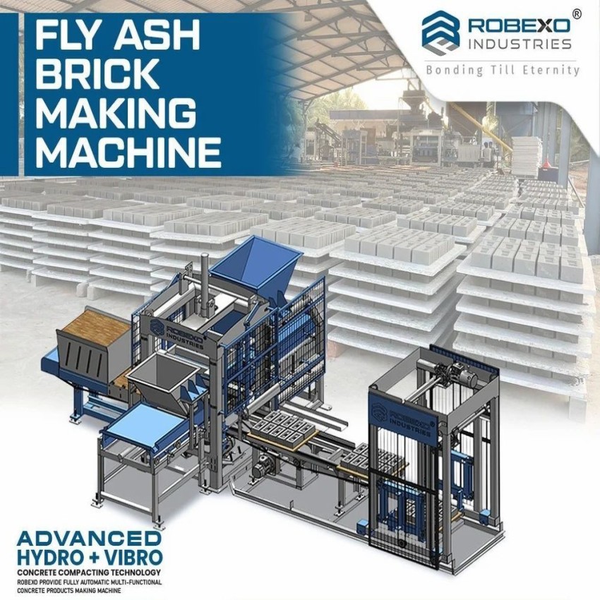 Automatic Fly Ash Bricks Making Machine