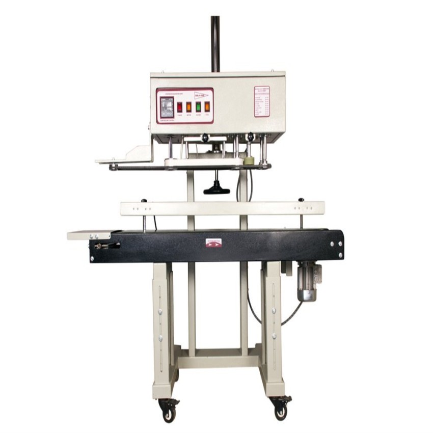 Automatic Head Adjustable Vertical Continuous Band Sealing Machine