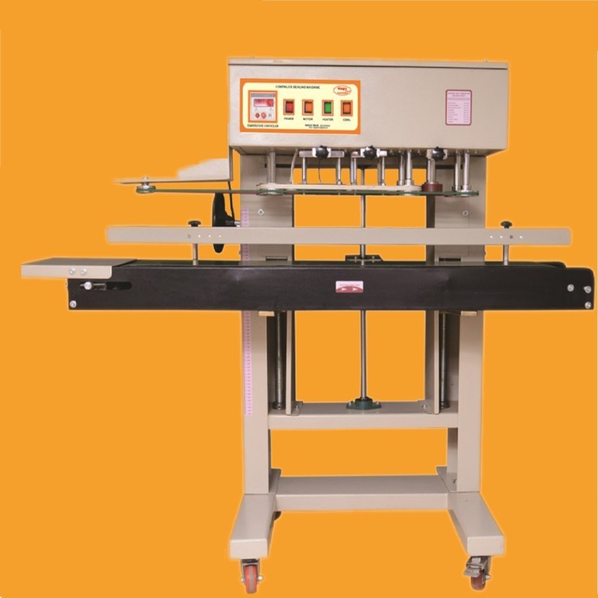 Automatic Heavy Duty Continuous Sealing Machine, 500 pouch/hour
