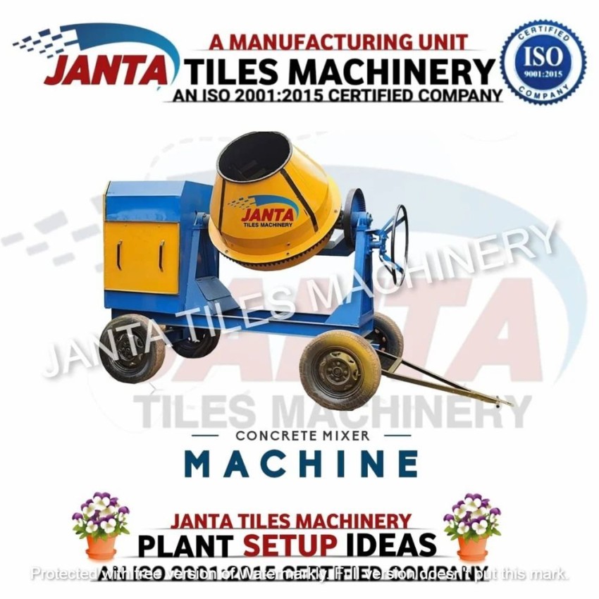 PAVER BLOCK MAKING MACHINE, FOR CONCRETE MIXER MACHINE