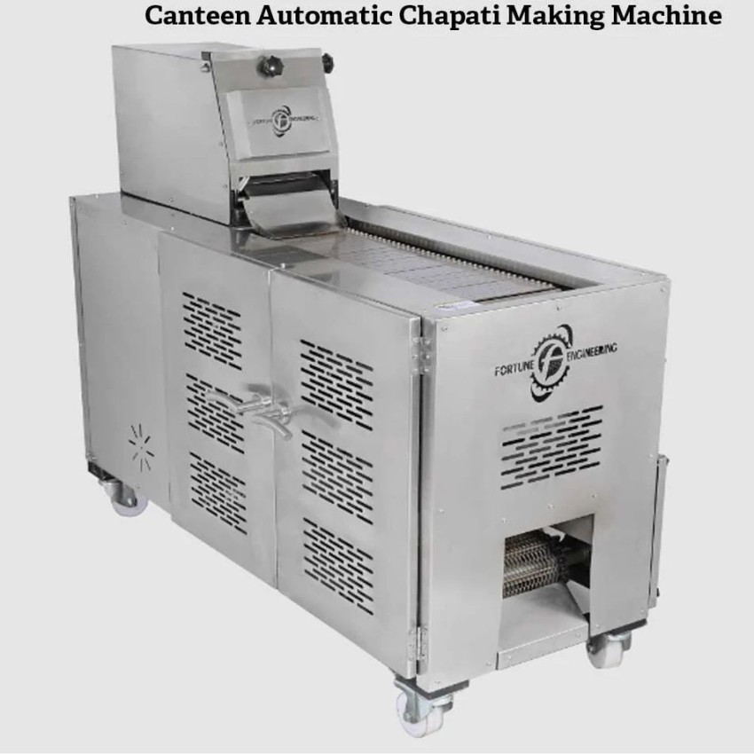 Canteen Automatic Chapati Making Machine, Capacity: 700 Chapatis/Hour, Model Name/Number: Fr 800