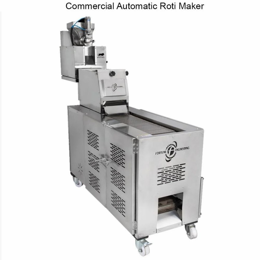 Commercial Automatic Roti Maker, Capacity: 2000 Dough/ Hour