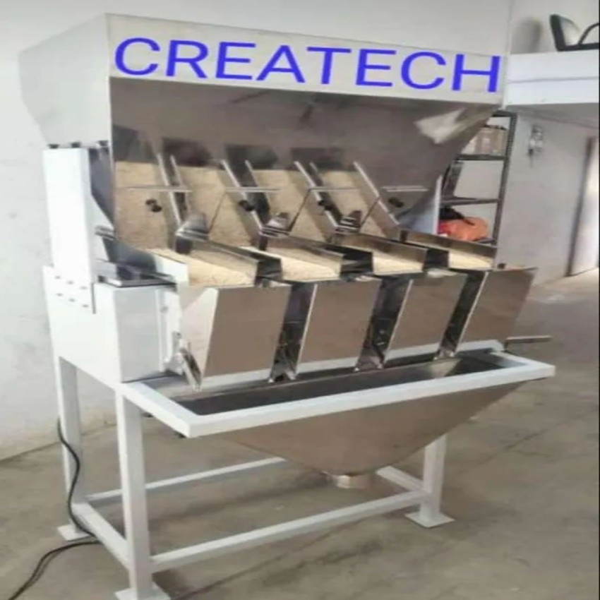 Createch SS 4 Head Linear Weigher Machine