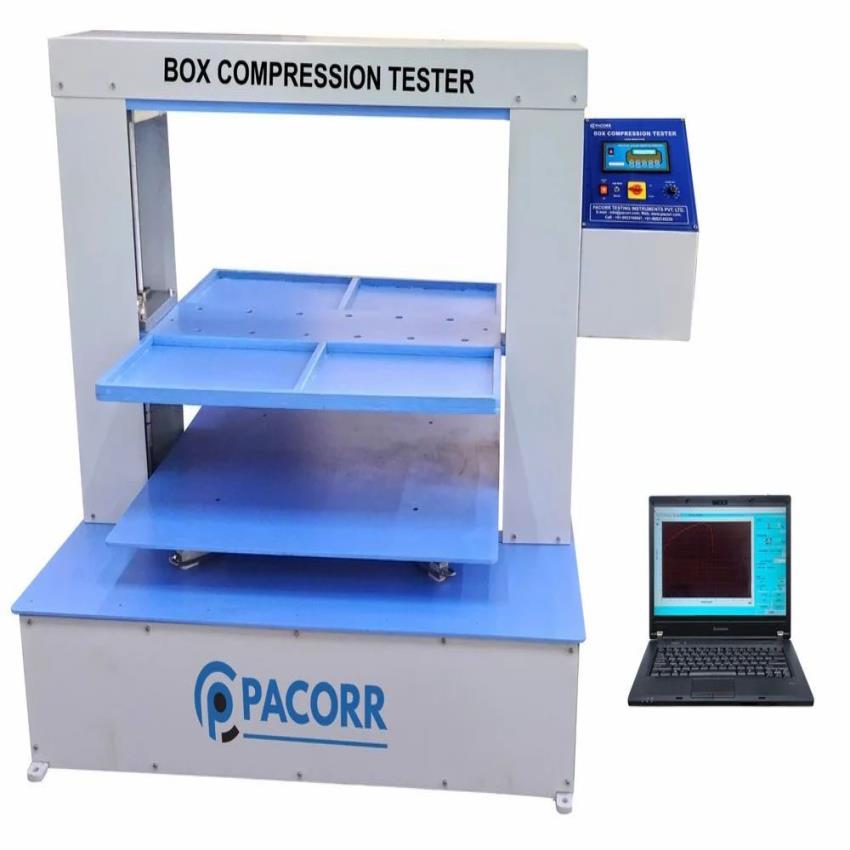 Digital Computerized Box Compression Tester, Capacity: 1000 Kgf